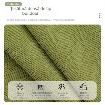 Pernă de canapea impermeabilă cu model herringbone 2024 nouă, pernă antiderapantă pentru toate anotimpurile, universală, anti-zgârieturi pentru pisici, îngroșată, husă de canapea, husă pentru prosop