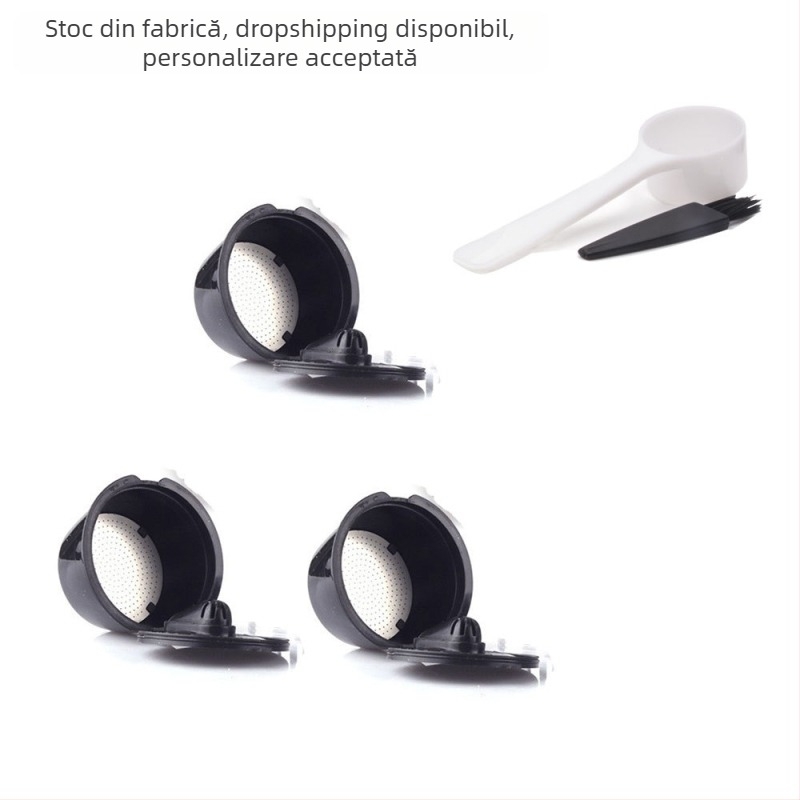 Compatibil cu carcasa capsulelor de cafea multi-fat Dolcegusto și filtrul de reciclare a capsulelor de cafea multi-fun cool