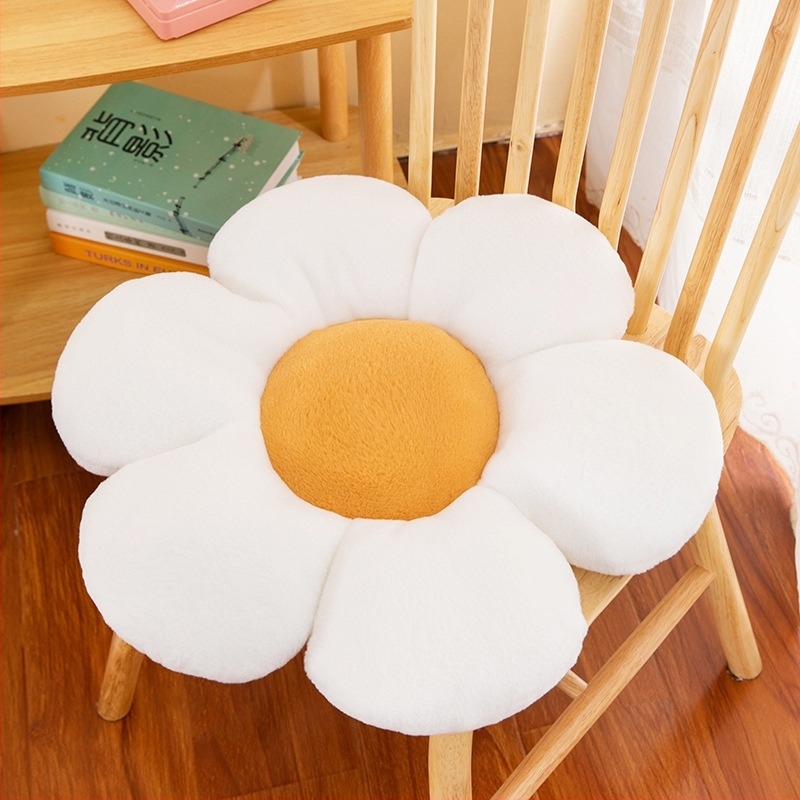 Pernă de pluș cu pernă de flori Ins High Color Value, pernă de dormit, ornamente pentru scaun de birou, pernă de canapea