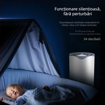 Purificator de aer de uz casnic nou, carbon activ, electrocasnice mici, filtru de birou pentru birou, purificator