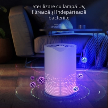 Purificator de aer de uz casnic nou, carbon activ, electrocasnice mici, filtru de birou pentru birou, purificator