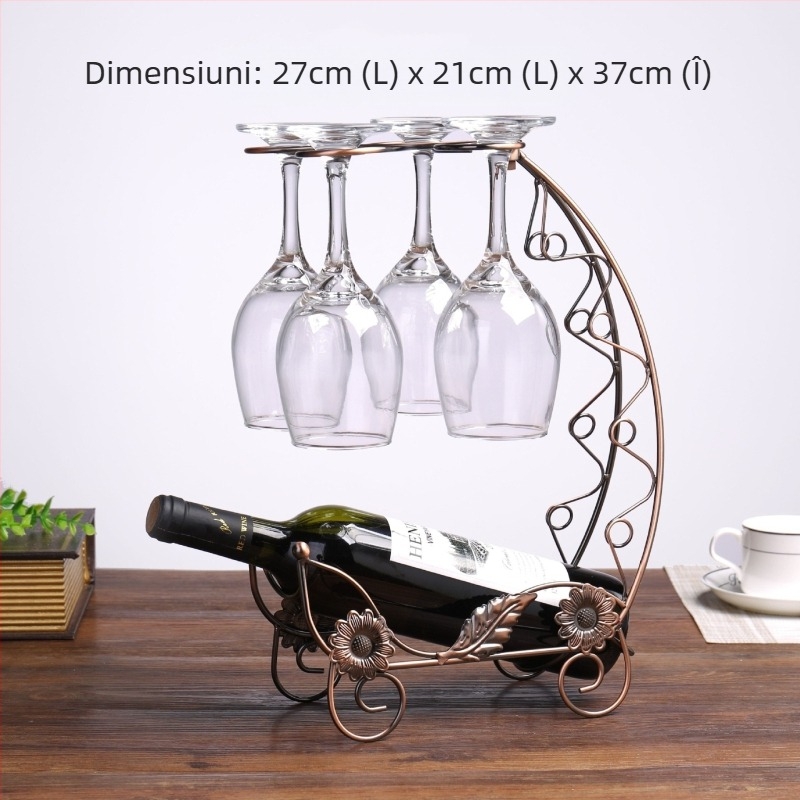 Stil nordic Dulap de vinuri Ornamente Rack de vinuri în stil european Rack de vinuri Bar KTV Fier Rack de vinuri