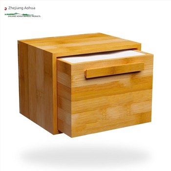 Cutie de depozitare din bambus, sertar desktop, depozitare artefactă, curățenie acasă, cutie de depozitare pentru bucătărie, cutie de tacâmuri