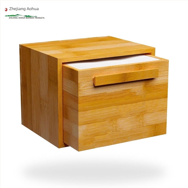 Cutie de depozitare din bambus, sertar desktop, depozitare artefactă, curățenie acasă, cutie de depozitare pentru bucătărie, cutie de tacâmuri