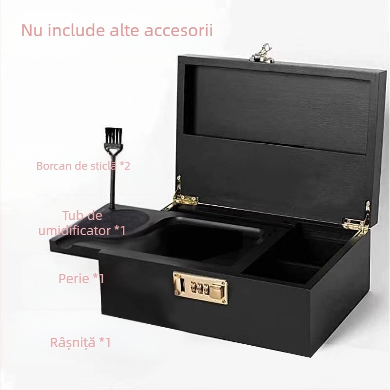 Cutie de depozitare din bambus, sertar desktop, depozitare artefactă, curățenie acasă, cutie de depozitare pentru bucătărie, cutie de tacâmuri