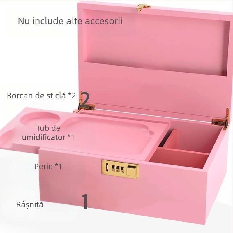 Cutie de depozitare din bambus, sertar desktop, depozitare artefactă, curățenie acasă, cutie de depozitare pentru bucătărie, cutie de tacâmuri