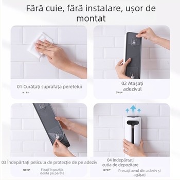 Douyin Bucătărie Perforator Fără Pungă Depozitare Rack De Plastic Montat Pe Perete Cutie De Depozitare Lenjerie De Casă Detașabilă