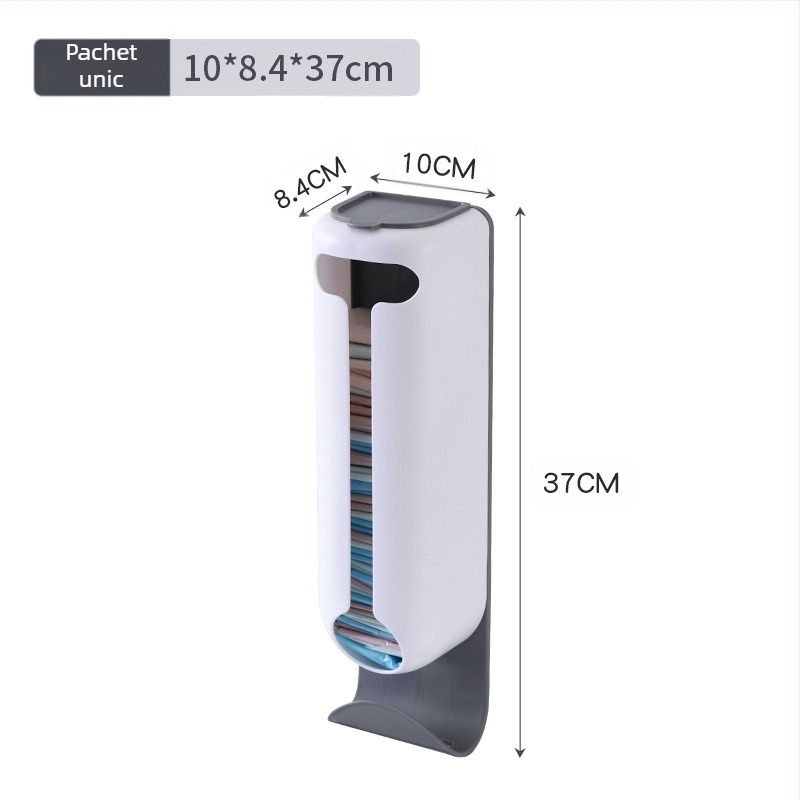 Douyin Bucătărie Perforator Fără Pungă Depozitare Rack De Plastic Montat Pe Perete Cutie De Depozitare Lenjerie De Casă Detașabilă