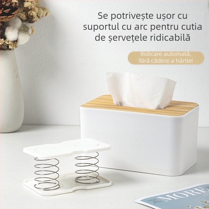 Suport elastic pentru ridicarea arcurilor pentru cutia de șervețele, pentru a trage spre partea de jos a sertarului, suport inferior pentru cutia de depozitare, arcuri pentru frunze, suport elastic de ridicare