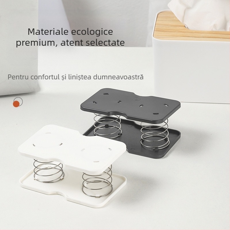 Suport elastic pentru ridicarea arcurilor pentru cutia de șervețele, pentru a trage spre partea de jos a sertarului, suport inferior pentru cutia de depozitare, arcuri pentru frunze, suport elastic de ridicare