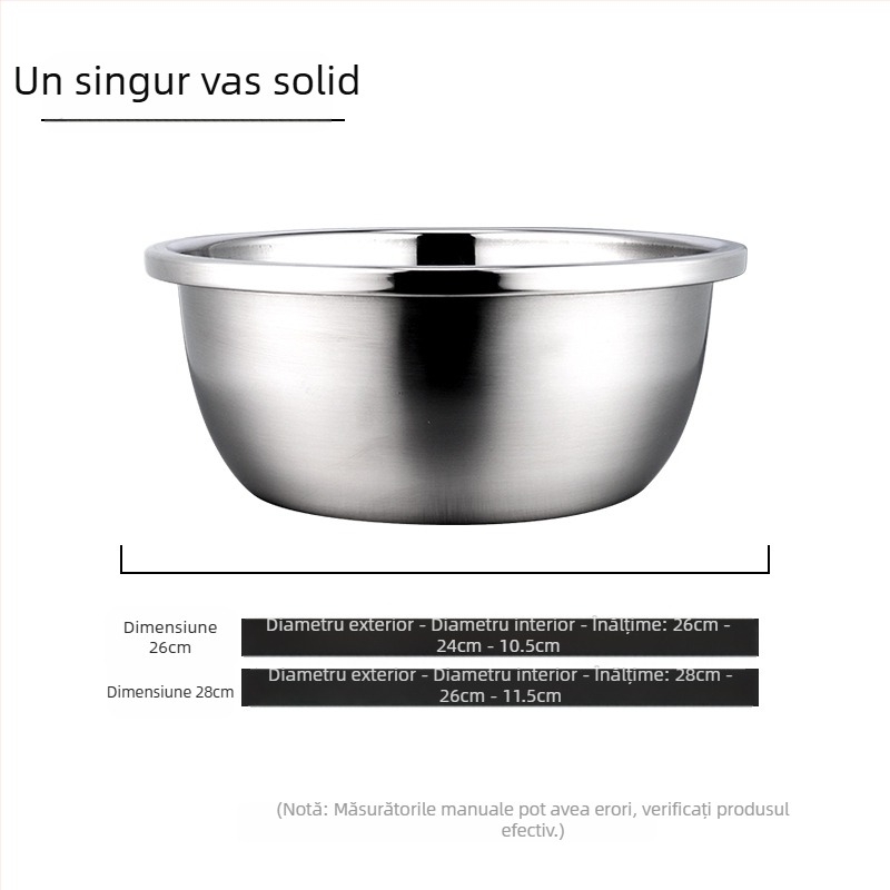 Furnizare directă din fabrică, set de trei piese pentru răzătoare multifuncțională din oțel inoxidabil, sită de orez Amoy, bazin de spălat pentru bucătărie