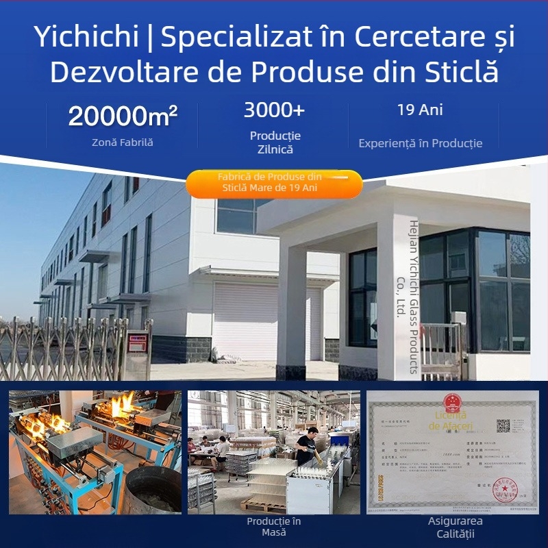 Cană creativă din sticlă dublă cu strat ridicat de borosilicat, cu izolație termică ridicată pentru uz casnic, producători de căni de cafea en-gros, cană de apă