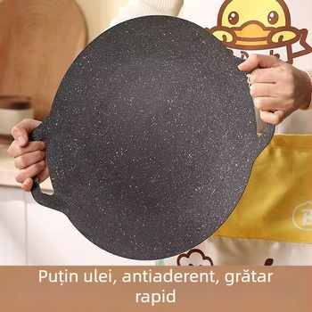 Tavă de copt în aer liber, camping, casetofon, aragaz, coreean de uz casnic, aragaz cu inducție, aragaz cu gaz, tigaie de copt portabilă, placă de prăjit