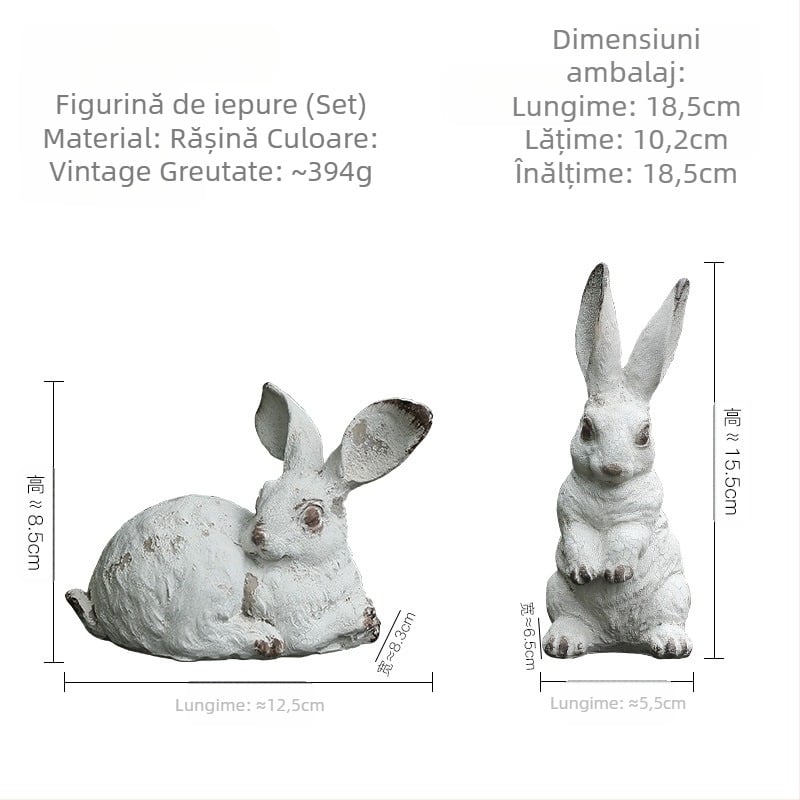 Recuzită de fotografiere antică americană, simulare curte de grădină, lână, senzație de iepure cu urechi lungi, ornamente decorative