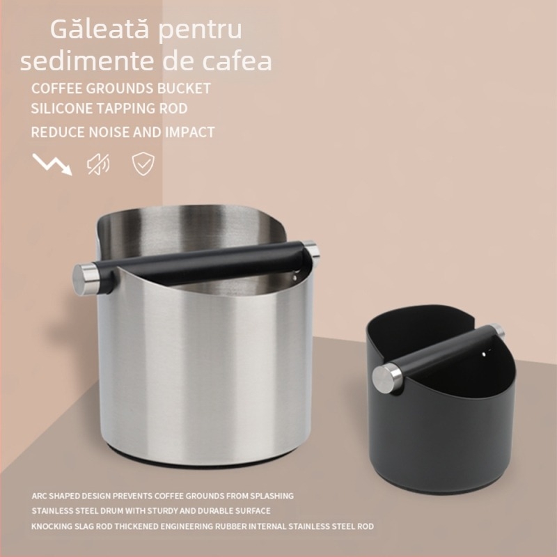 Găleată pentru zaț de cafea, cutie pentru cafenea, bar, găleată antiderapantă, cutie pentru depozitarea zațului de cafea, pentru aparate comerciale de cafea