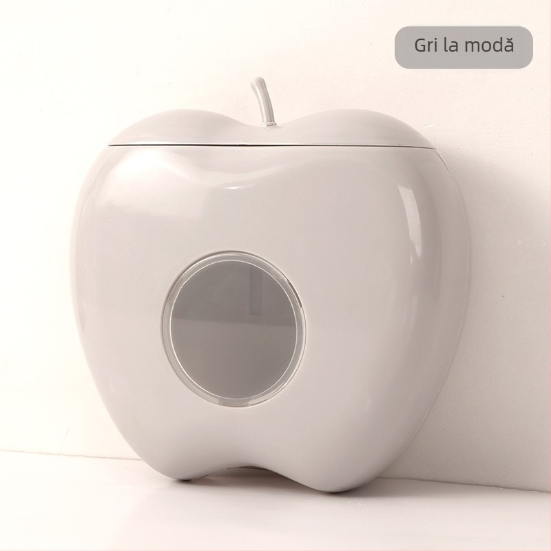 Cutie de depozitare pentru mere, fără perforații, geantă de depozitare pentru păstrarea prospețimii, cutie de depozitare montată pe perete, cu folie de plastic de calitate alimentară, set de boluri