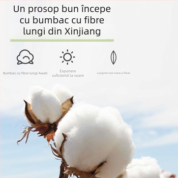 3 buc. Jieliya prosop de bumbac 2024, bumbac nou, clasa A, absorbant, fără păr, pentru spălarea feței de uz casnic, prosop de față pentru adulți