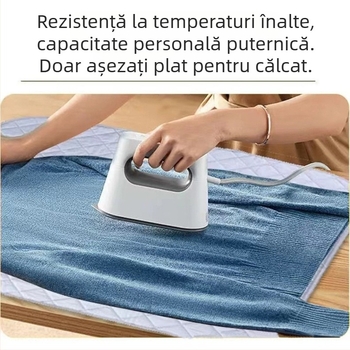 Furnizare directă din fabrică, transfrontalieră, pliabilă, portabilă, pentru uz casnic, cu izolație termică din bumbac, pentru temperaturi ridicate, masă de călcat