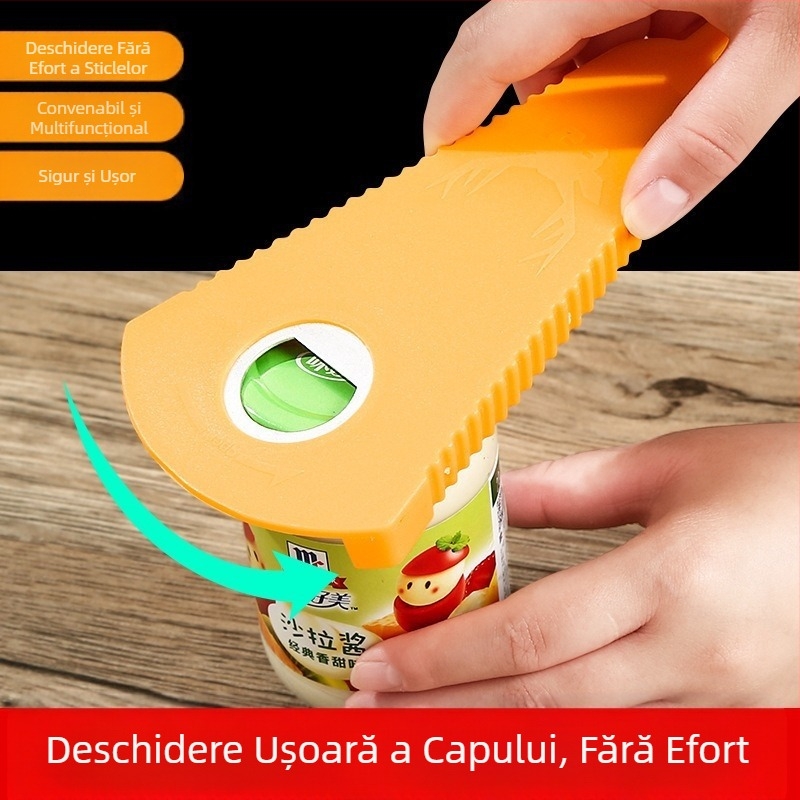 Deschizător de sticle universal en-gros, deschizător de capace, deschizător de sticle de bere multifuncțional, deschizător de conserve pentru băuturi, deschizător de conserve