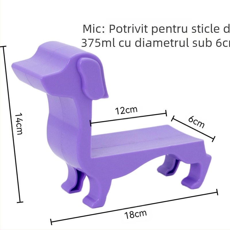 Suport pentru sticle de vin pentru câini transfrontalieri, suport pentru sticle de vin roșu Dachshund, raft pentru sticle de vin