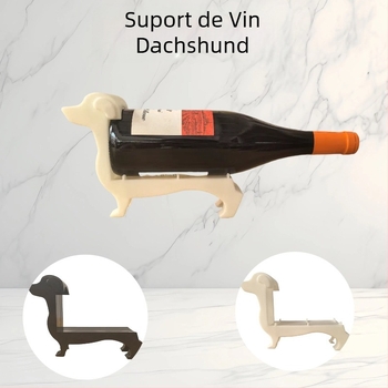 Suport pentru sticle de vin roșu transfrontalier nou, creativ, pentru Wachshund, pentru sticle de câine, suport pentru vin, suport pentru vin roșu, decorațiuni desktop