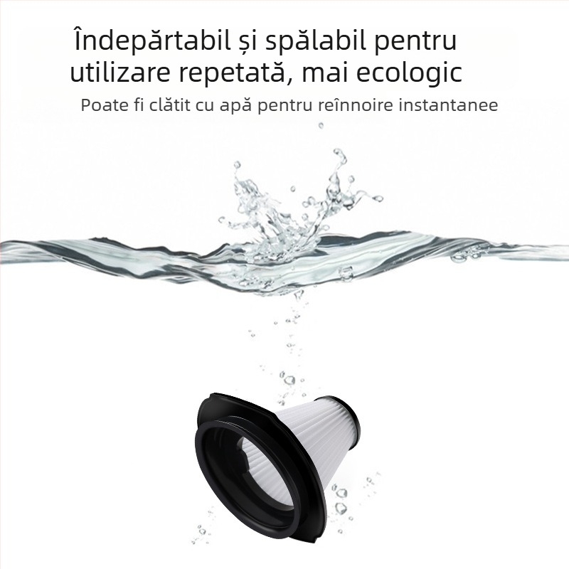 Potrivit pentru accesoriile aspiratorului Supor VCS59A-C1, element filtrant, sită HEPA lavabilă