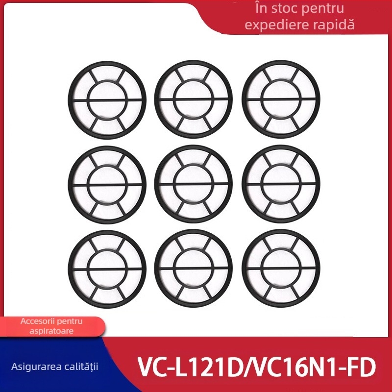 Potrivit pentru accesorii aspirator Midea VC16N1-FD filtru de admisie orizontal C5-L121D element filtrant din bumbac