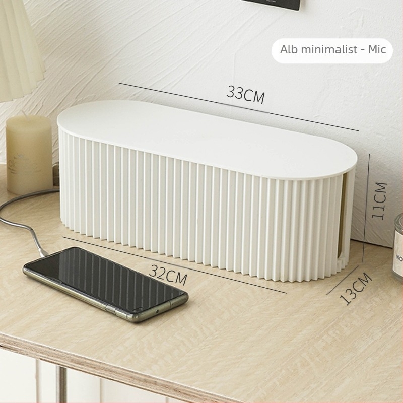 Preț 10 USD 1 buc/set priză de alimentare cu bandă de depozitare organizator de sârmă cutie de depozitare organizator de priză de alimentare colecție artefacte decorative blocare siguranță transfrontalieră model nou