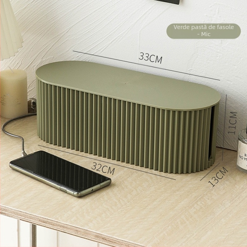 Preț 10 USD 1 buc/set priză de alimentare cu bandă de depozitare organizator de sârmă cutie de depozitare organizator de priză de alimentare colecție artefacte decorative blocare siguranță transfrontalieră model nou