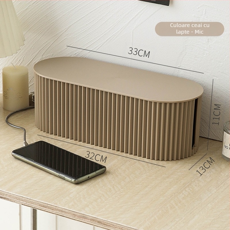 Preț 10 USD 1 buc/set priză de alimentare cu bandă de depozitare organizator de sârmă cutie de depozitare organizator de priză de alimentare colecție artefacte decorative blocare siguranță transfrontalieră model nou