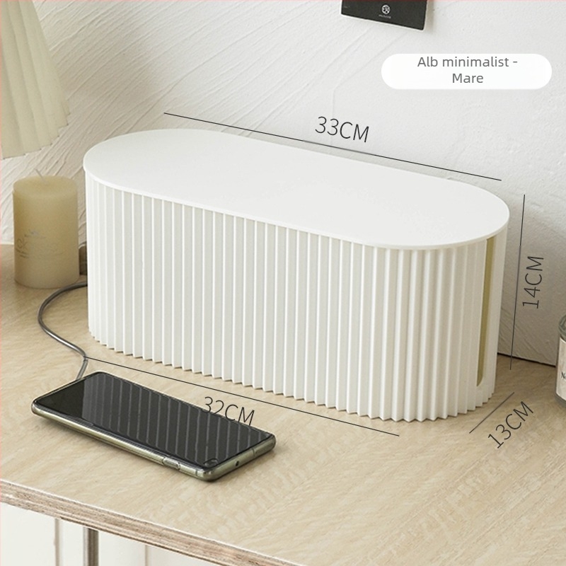 Preț 10 USD 1 buc/set priză de alimentare cu bandă de depozitare organizator de sârmă cutie de depozitare organizator de priză de alimentare colecție artefacte decorative blocare siguranță transfrontalieră model nou
