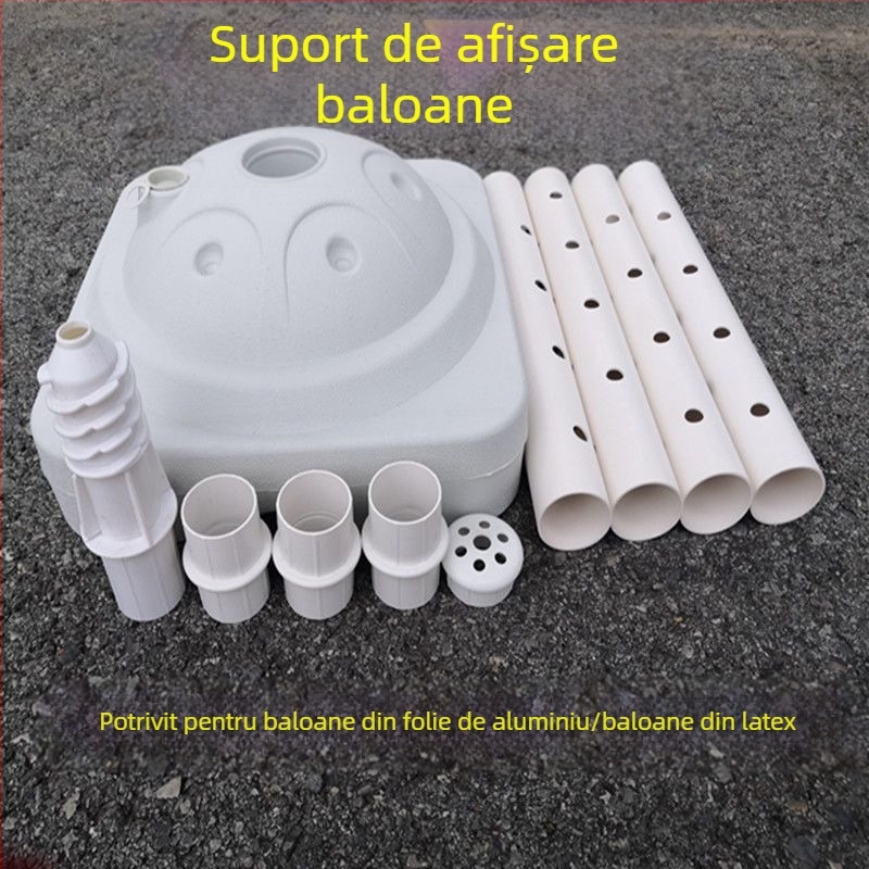 Placă Kt cu injecție de apă, bază telescopică, arc, fundal, decorare petrecere de ziua de naștere, coloană, afișaj, suport pentru balon, formă de coloană