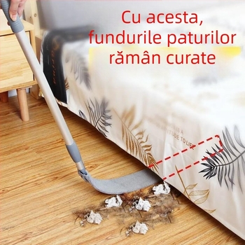 Curățarea fundului patului, artefacte, praf de uz casnic, curățarea golurilor, tijă telescopică nouă, mop ultra-subțire, precipitator electrostatic