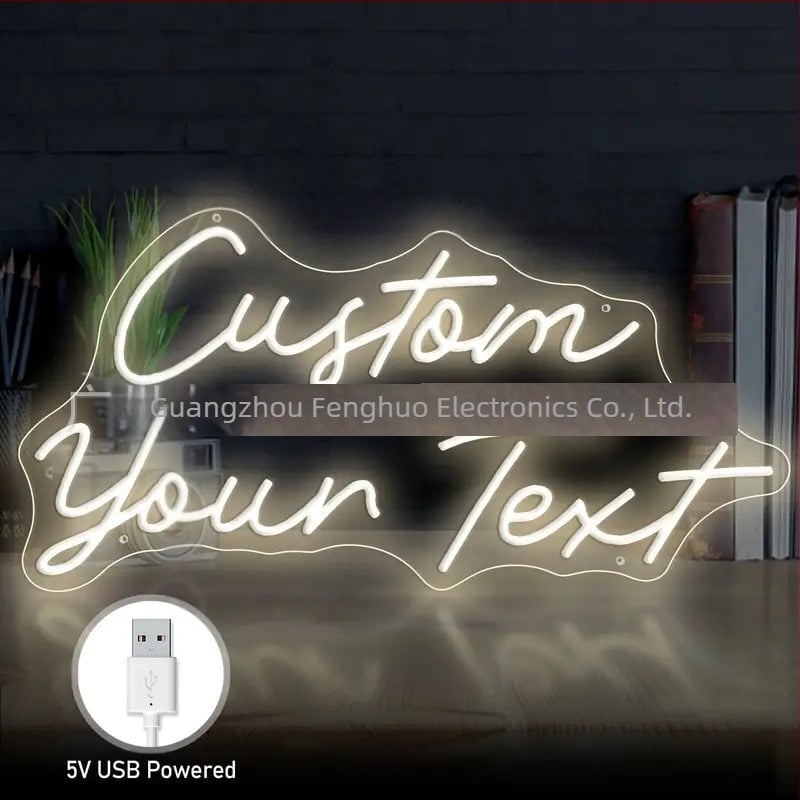 Decorare acrilică personalizată cu atmosferă LED pentru magazin, amenajare neon, propunere de ziua de naștere, panou de fundal publicitar luminos