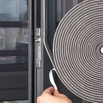 Bandă de etanșare autoadezivă pentru fante de uși și ferestre, bandă de lână, bandă de etanșare din aliaj de aluminiu, bandă de parbriz pentru ferestre, bandă de etanșare autoadezivă din lână, rezistentă la vânt