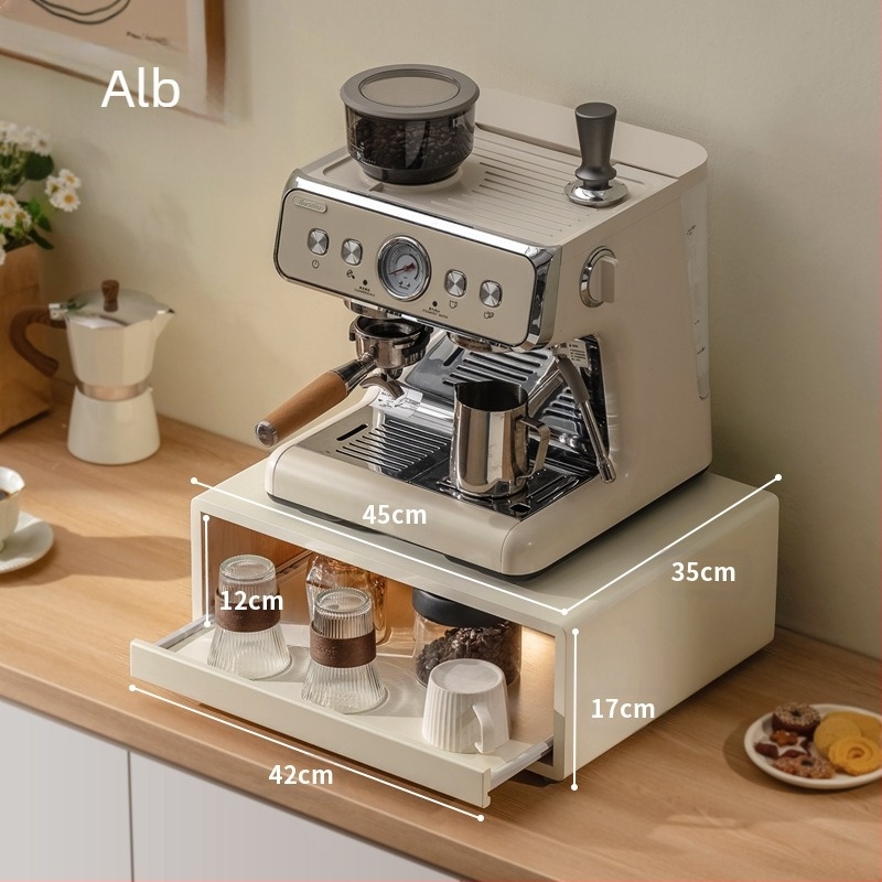 Capsule de cafea afișare raft bar apă stil masă pliculeț de ceai cutie de depozitare aparat de cafea bază sertar raft