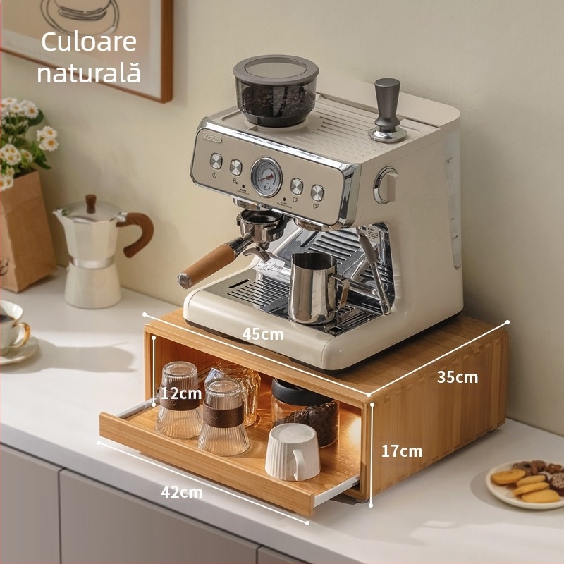 Capsule de cafea afișare raft bar apă stil masă pliculeț de ceai cutie de depozitare aparat de cafea bază sertar raft