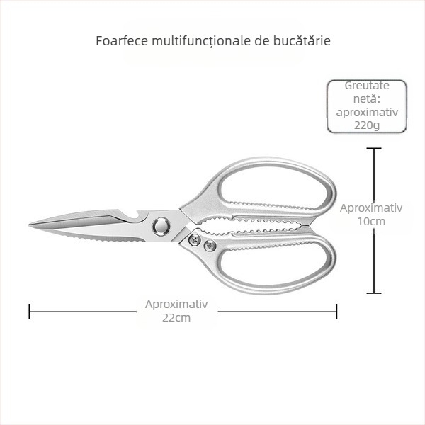 Foarfece de bucătărie directe din fabrică, foarfece puternice pentru oase de pui, foarfece multifuncționale, foarfece din oțel special pentru oase, foarfece de bucătărie