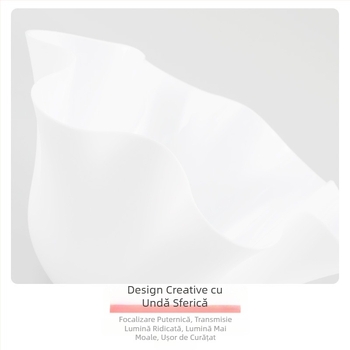 Abajur din PVC cu valuri, restaurant japonez, simplu, cu flori, nou, candelabru, coajă, în stil crem, abajur creativ, en-gros