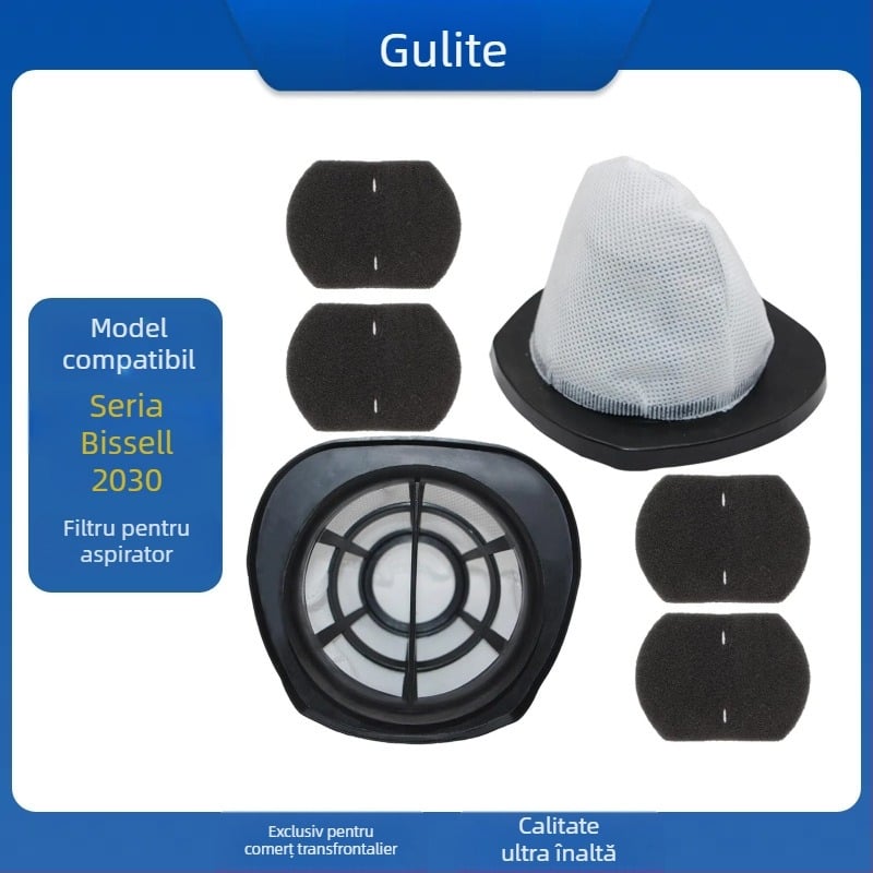 Potrivit pentru accesorii aspirator Bisheng Bissell 2030, element filtrant HEPA, filtru bumbac