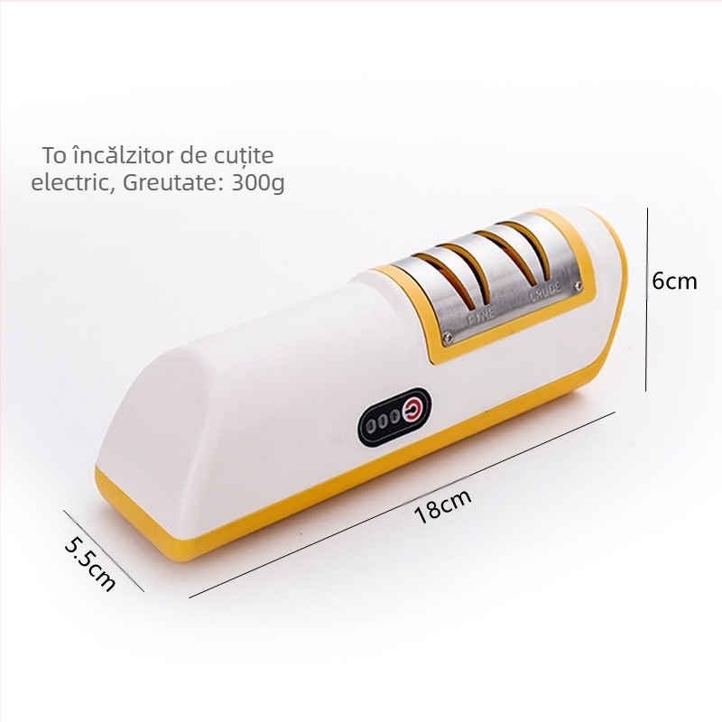 Vânzare fierbinte transfrontalieră electrică cuțit Grinder uz casnic piatră de măcinat artefact multifuncțional complet automat încărcare cuțit mic Grinder