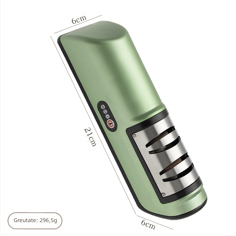 Vânzare fierbinte transfrontalieră electrică cuțit Grinder uz casnic piatră de măcinat artefact multifuncțional complet automat încărcare cuțit mic Grinder