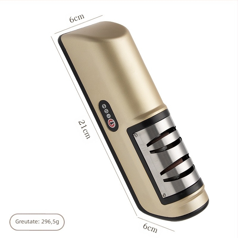 Vânzare fierbinte transfrontalieră electrică cuțit Grinder uz casnic piatră de măcinat artefact multifuncțional complet automat încărcare cuțit mic Grinder