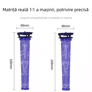 Potrivit pentru aspirator Dyson v7 v8 v6 dc58 dc59 dc62, element filtrant frontal, accesorii, plasă de filtrare
