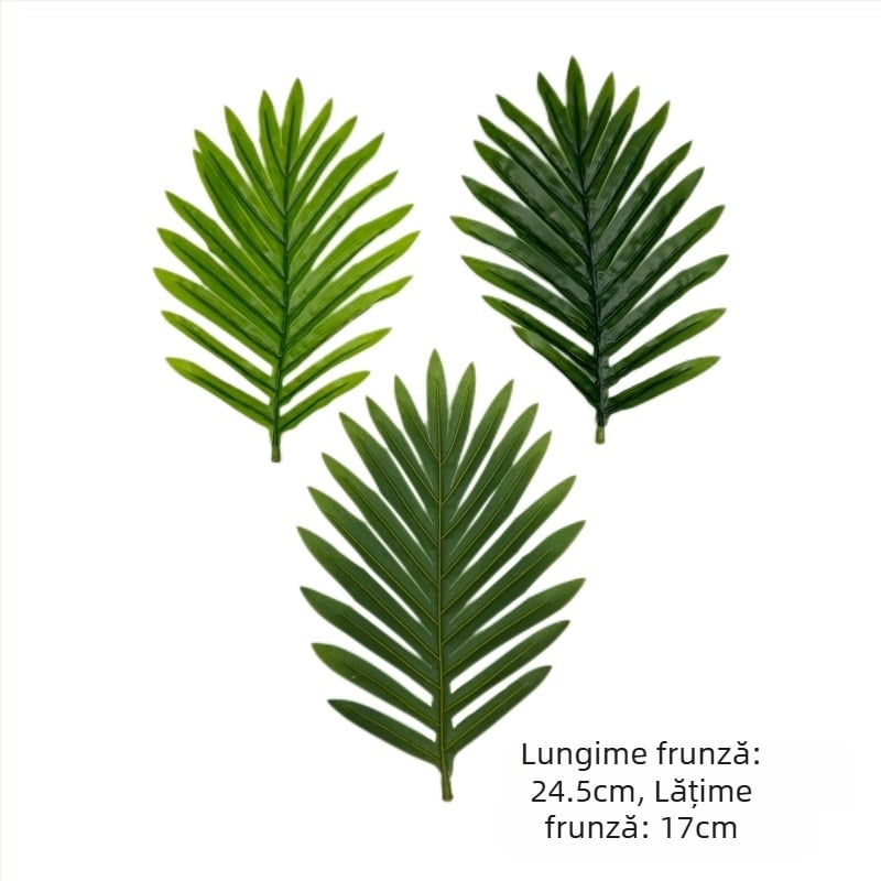 Vânzare fierbinte transfrontalieră simulare verde plantare floarea-soarelui copac fals frunze de fier interior living ghiveci plantă amenajare peisagistică decorativă bonsai