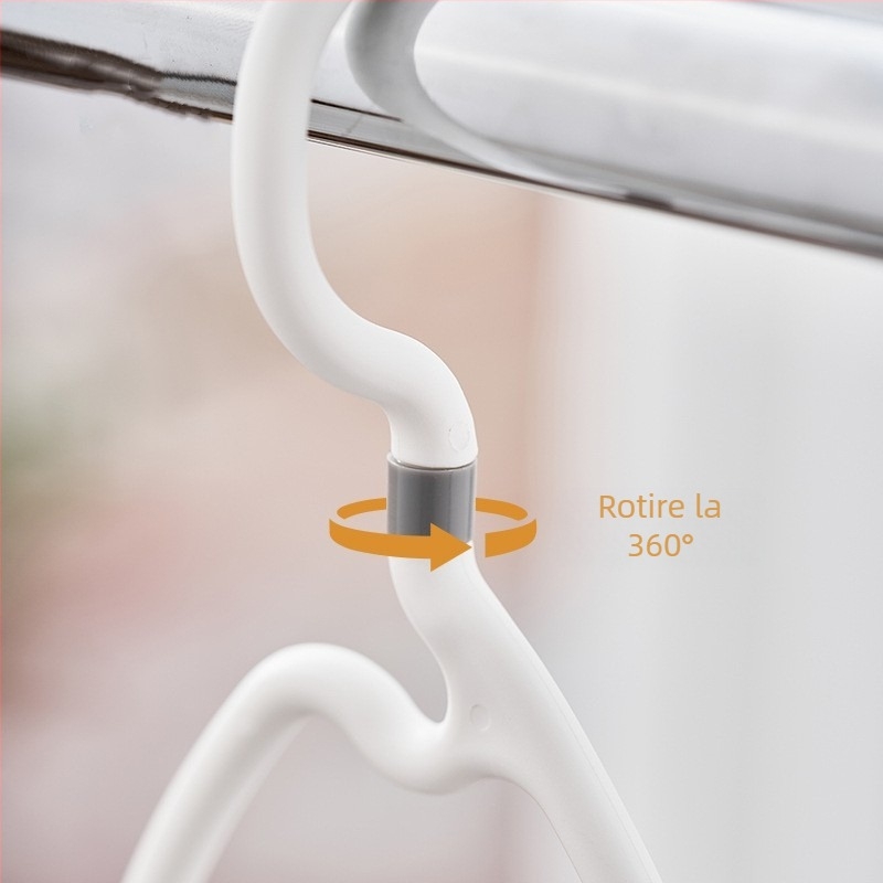 Furnizare directă din fabrică 1361 Raft de depozitare pentru cravate de dulap Raft de depozitare pentru curea Cârlig pentru eșarfe de mătase Cuier pentru curea Artefact 9 cârlige