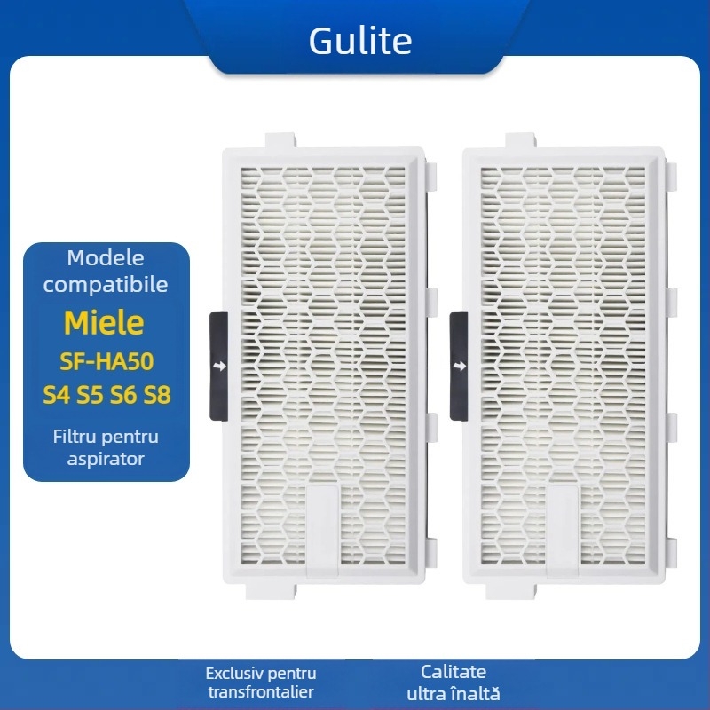 Compatibil cu elementul filtrant al aspiratorului Miele AirClean SF-HA 50