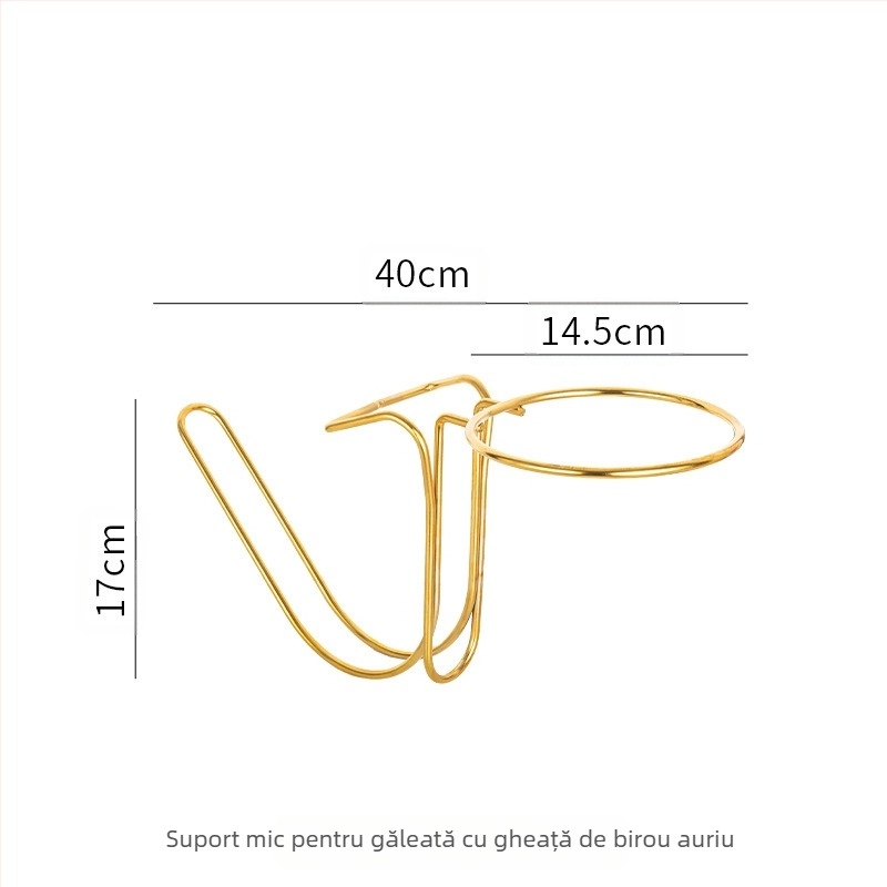 Nou îngroșat din oțel inoxidabil desktop high rack depozitare bar Ktv gheață găleată suport șampanie găleată vin roșu găleată gheață