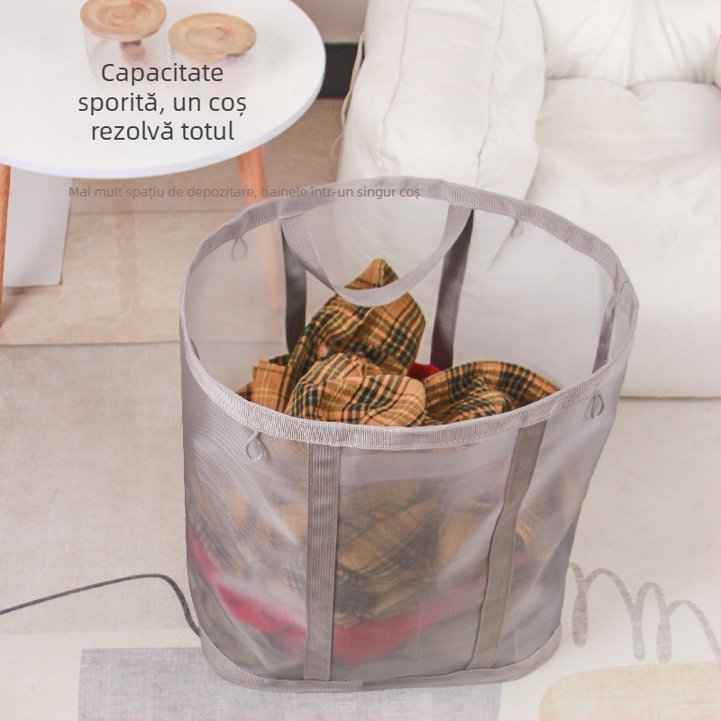 Coș de haine murdare transfrontalier, coș pliabil pentru haine murdare, coș de rufe, coș de depozitare pentru haine murdare de baie, en-gros