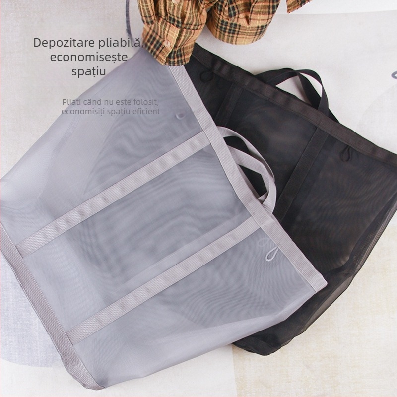 Coș de haine murdare transfrontalier, coș pliabil pentru haine murdare, coș de rufe, coș de depozitare pentru haine murdare de baie, en-gros